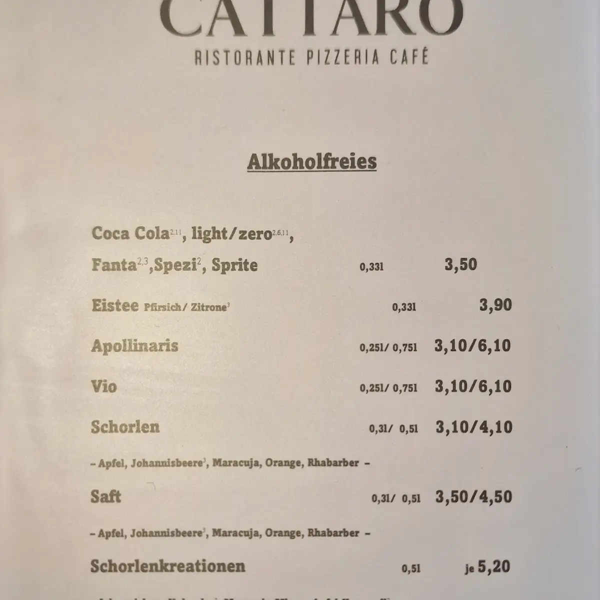 Speisekarte photo 9