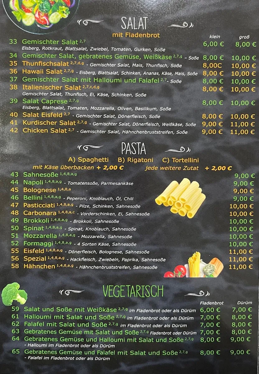 Speisekarte photo 2