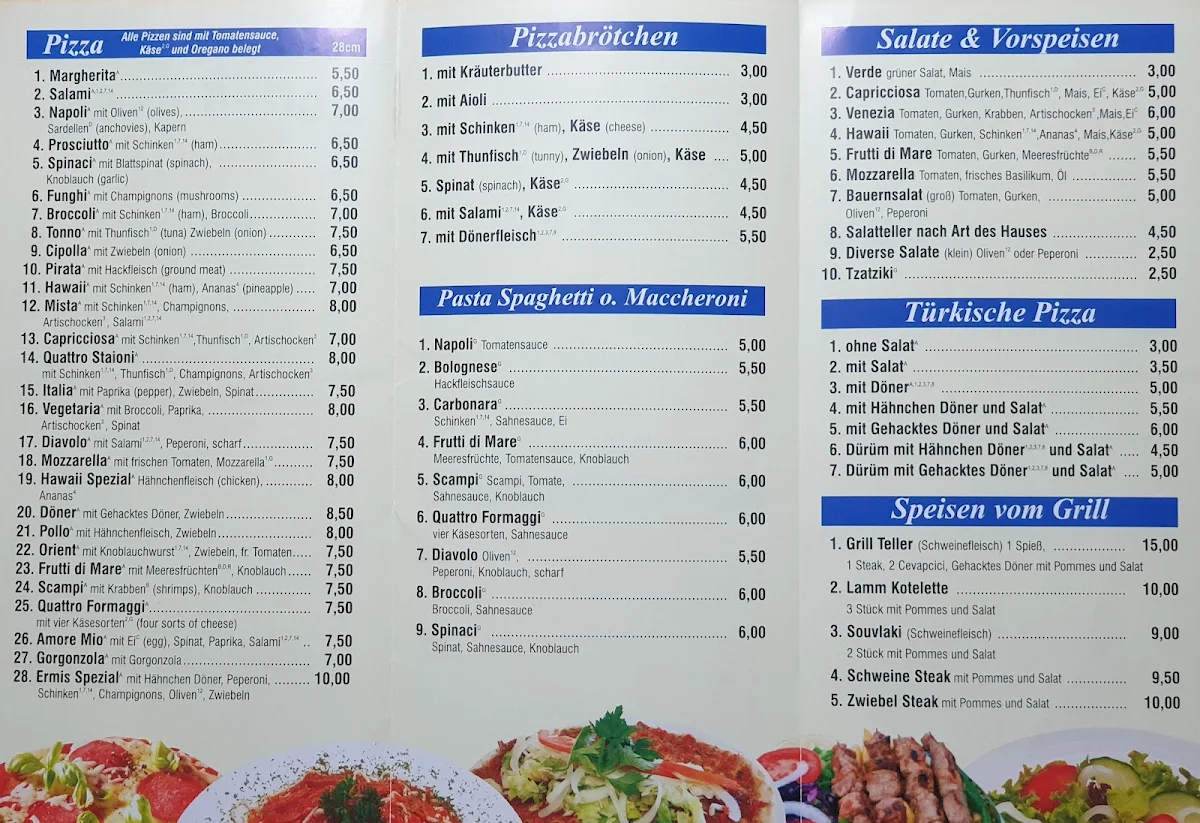 Speisekarte photo 1