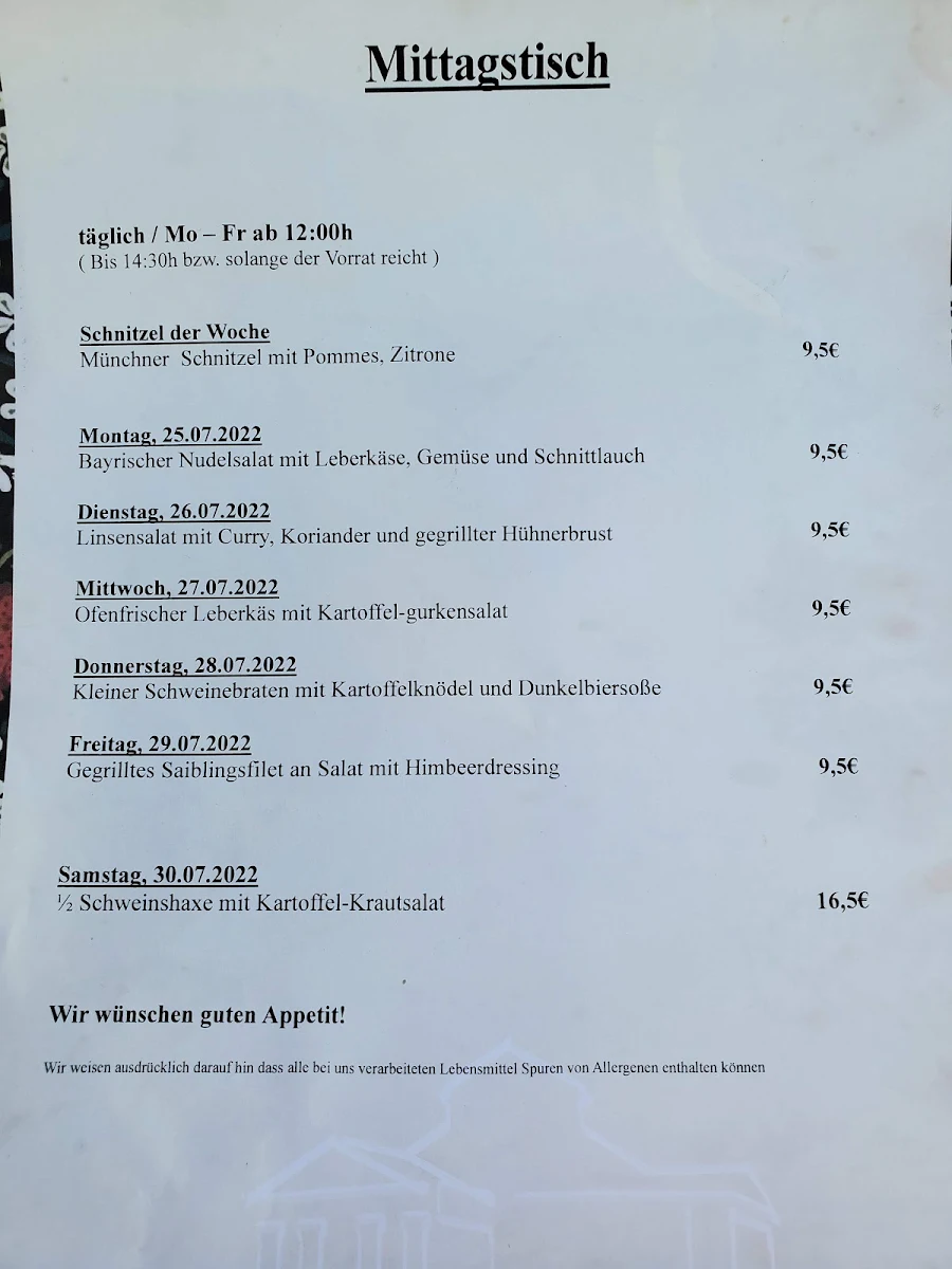 Speisekarte photo 3