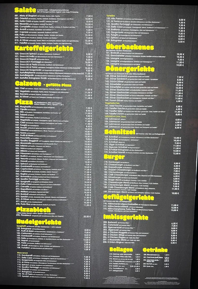 Speisekarte photo 3