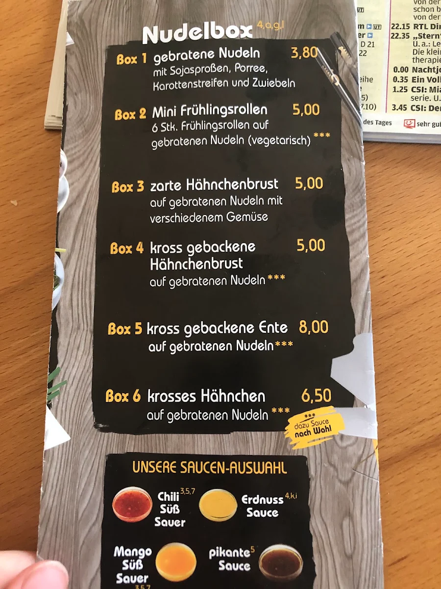 Speisekarte photo 2