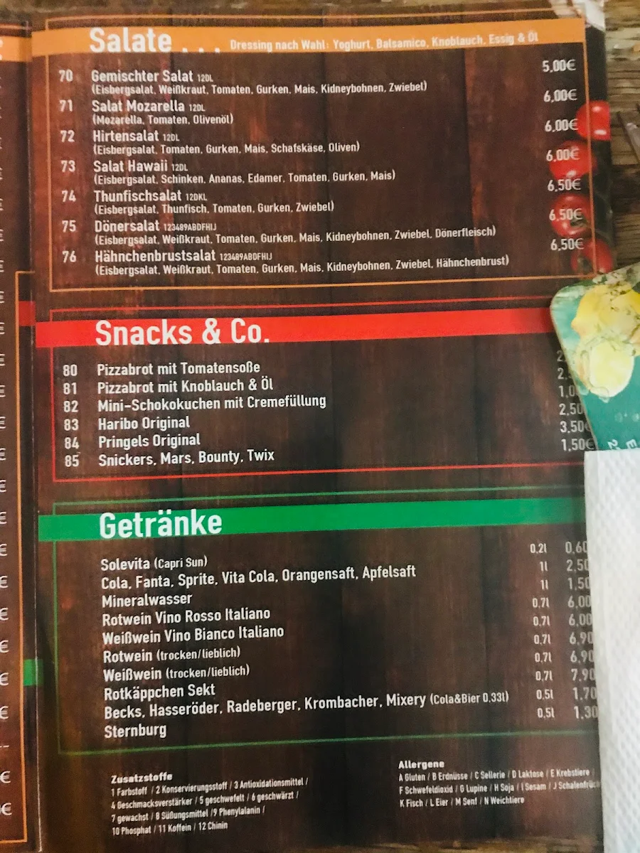 Speisekarte photo 1