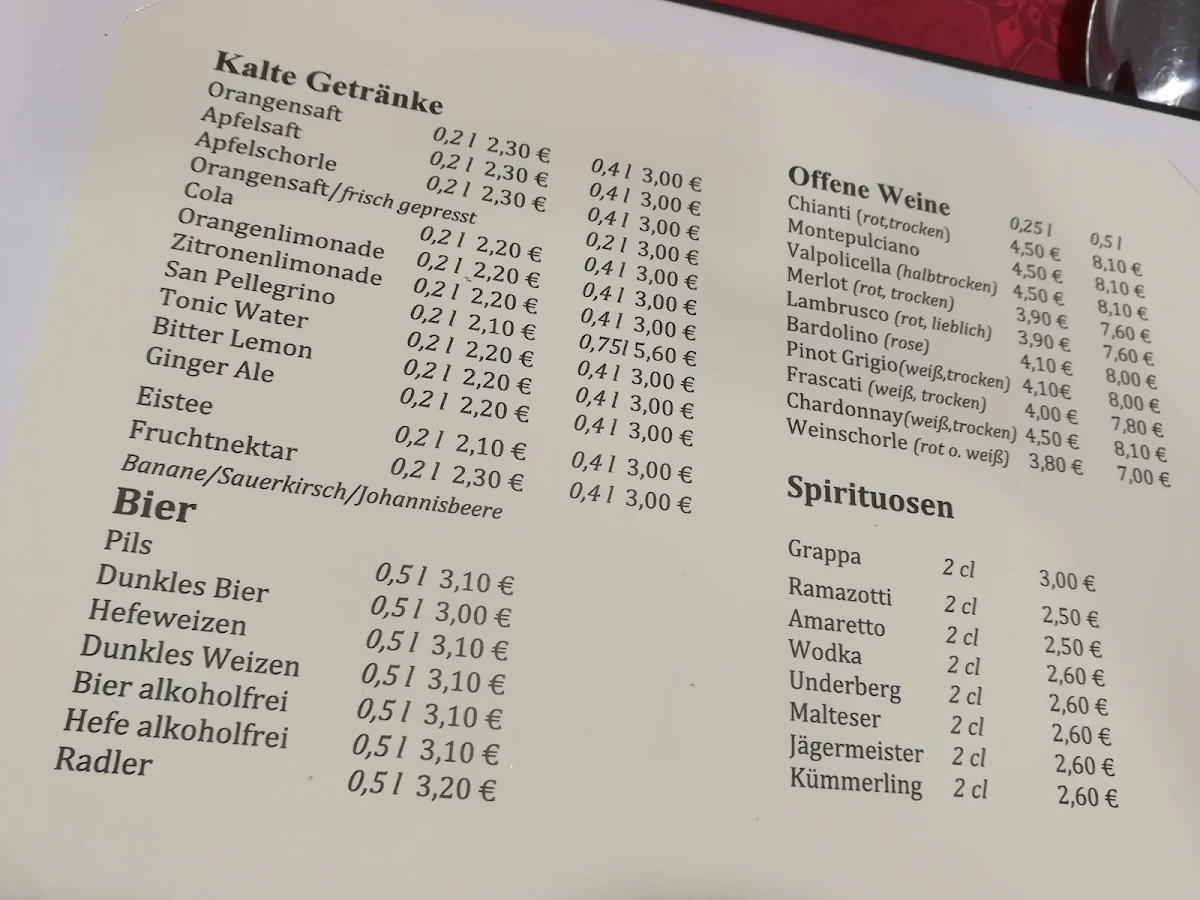 Speisekarte photo 9