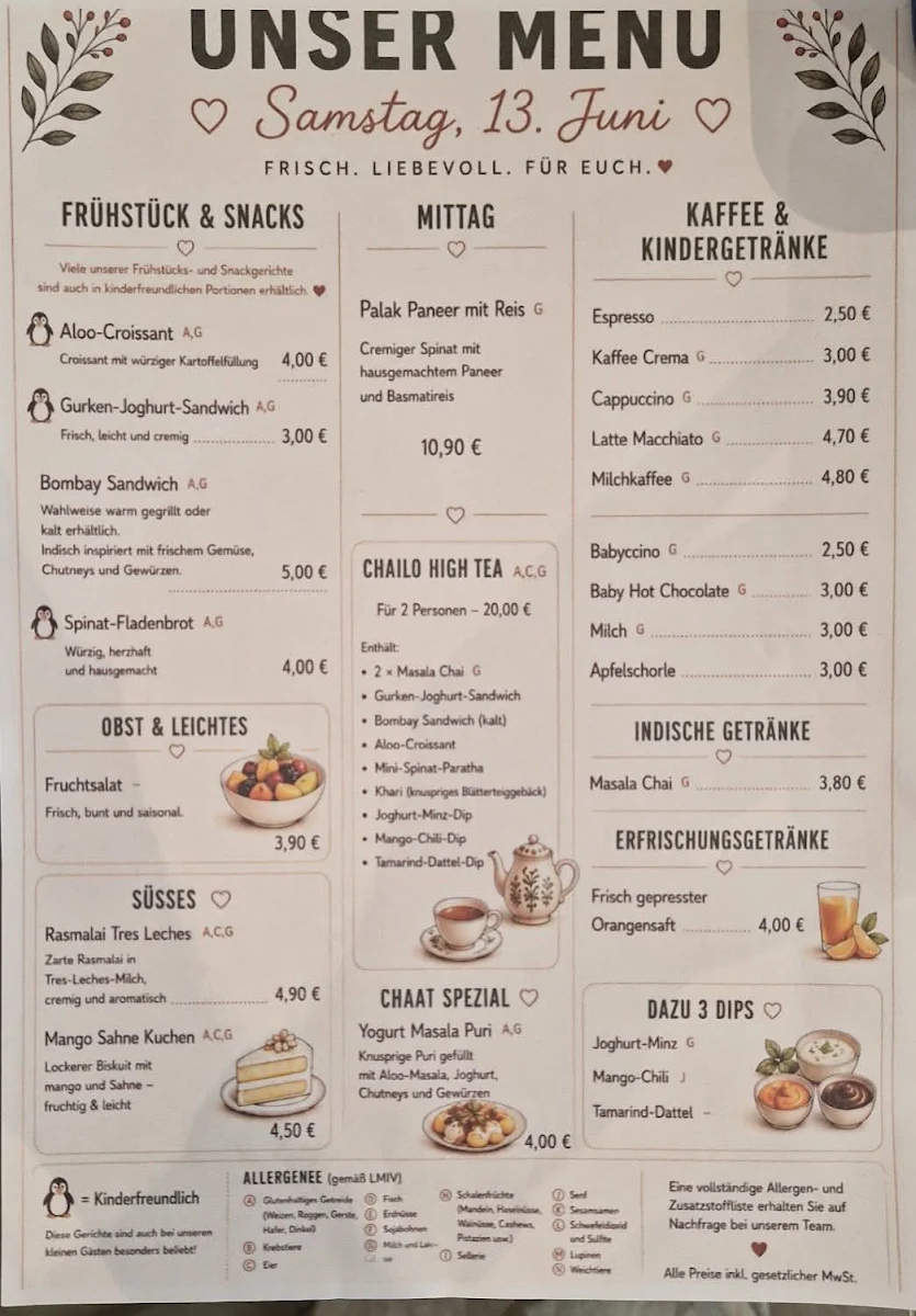 Speisekarte photo 2