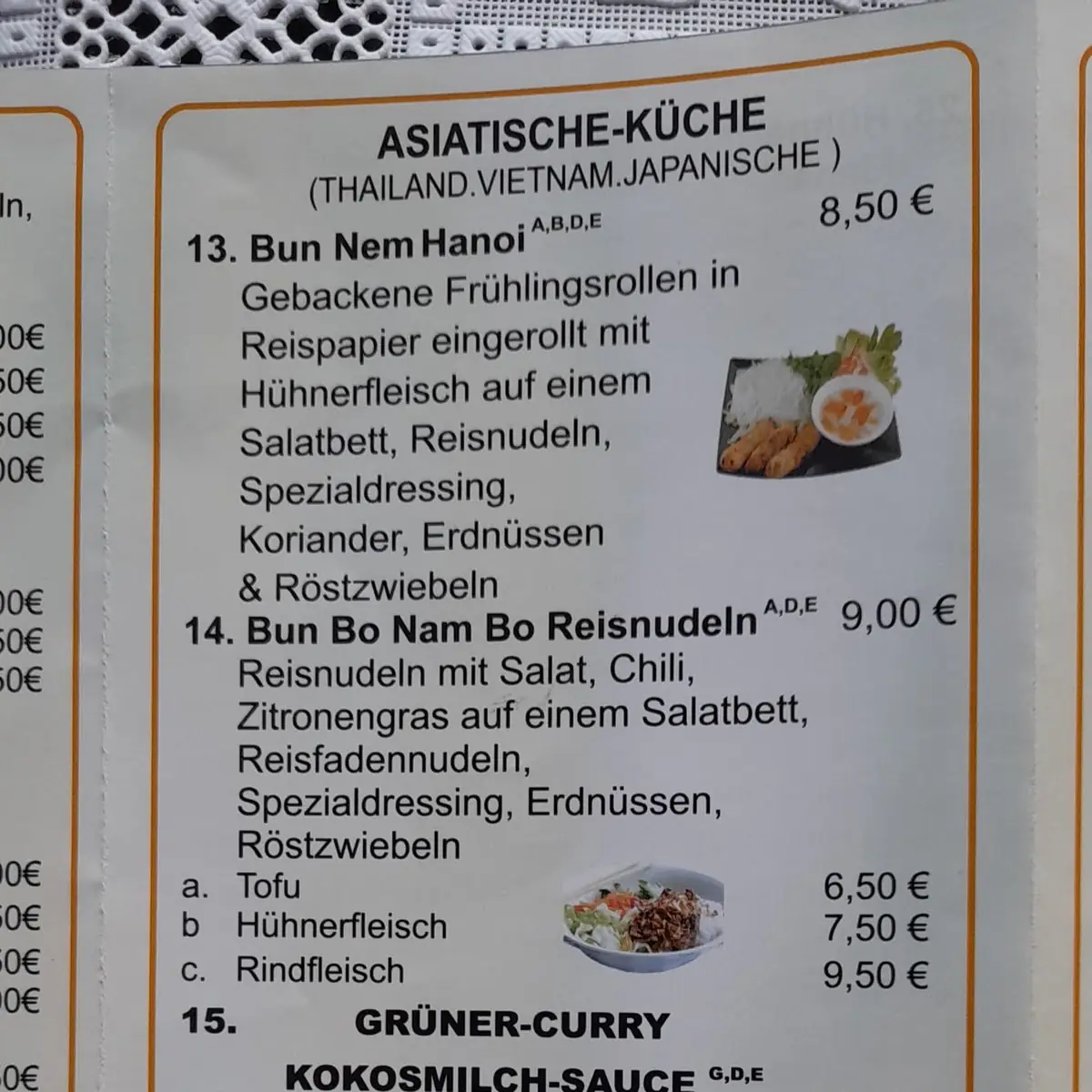 Speisekarte photo 6
