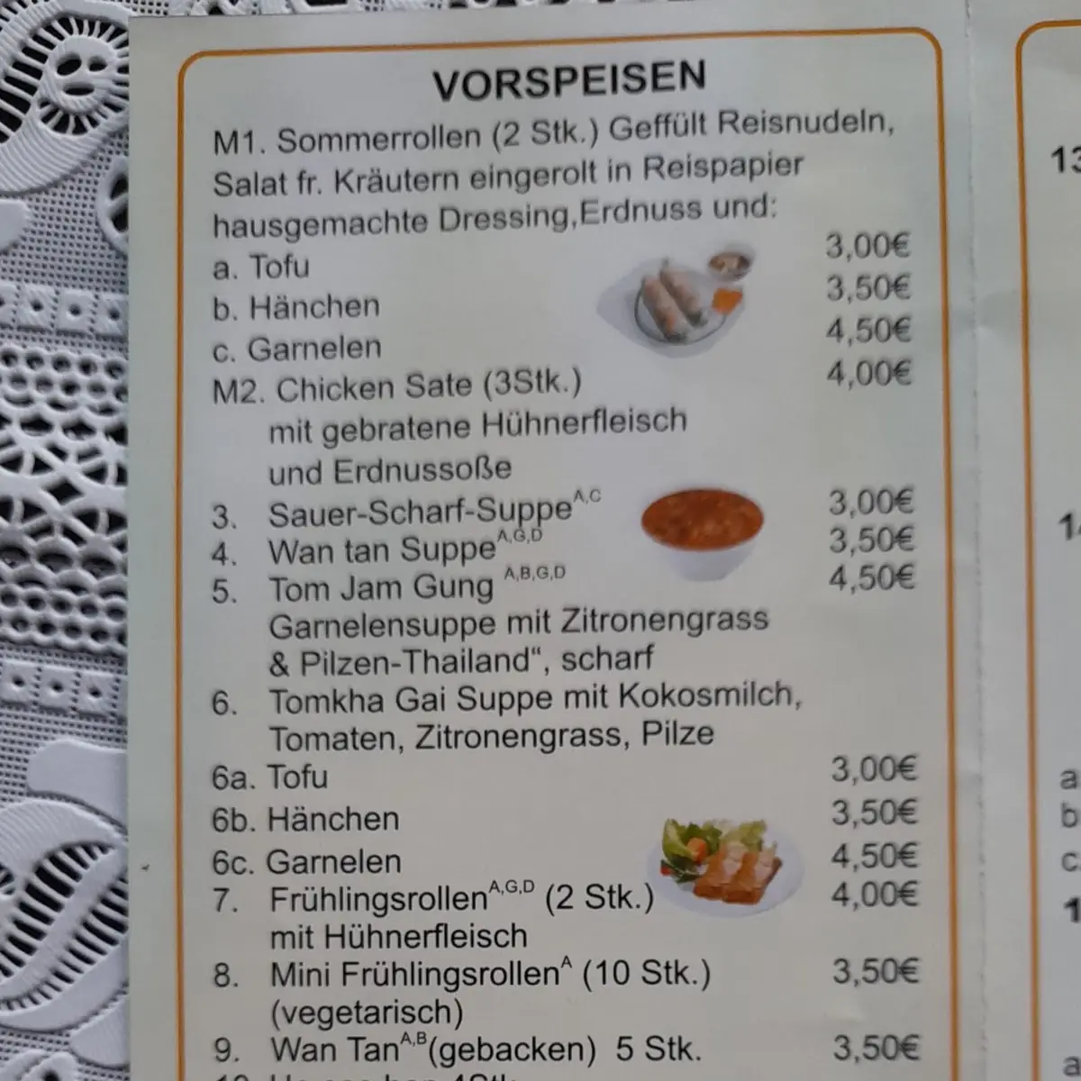 Speisekarte photo 8