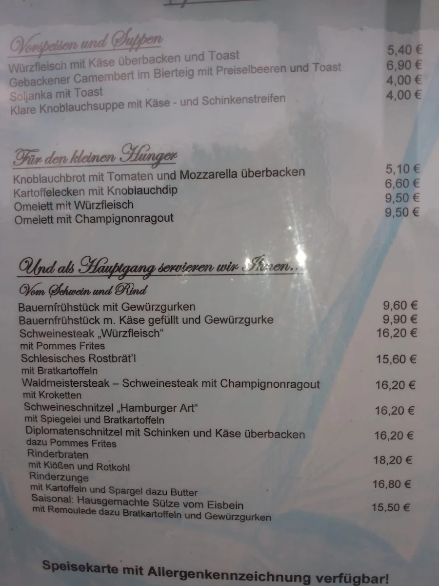 Speisekarte photo 3