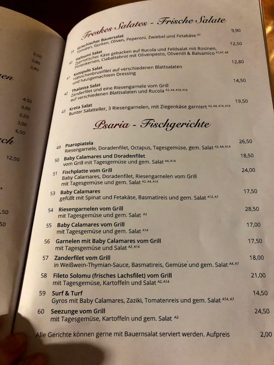 Speisekarte photo 6