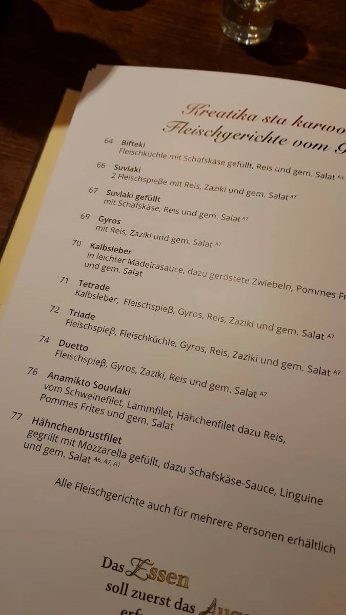 Speisekarte photo 7
