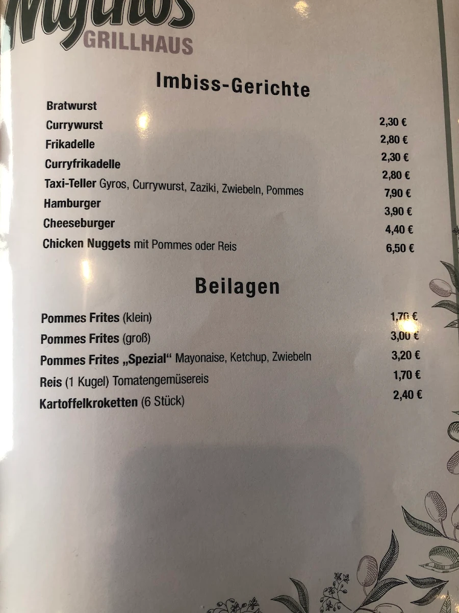 Speisekarte photo 5