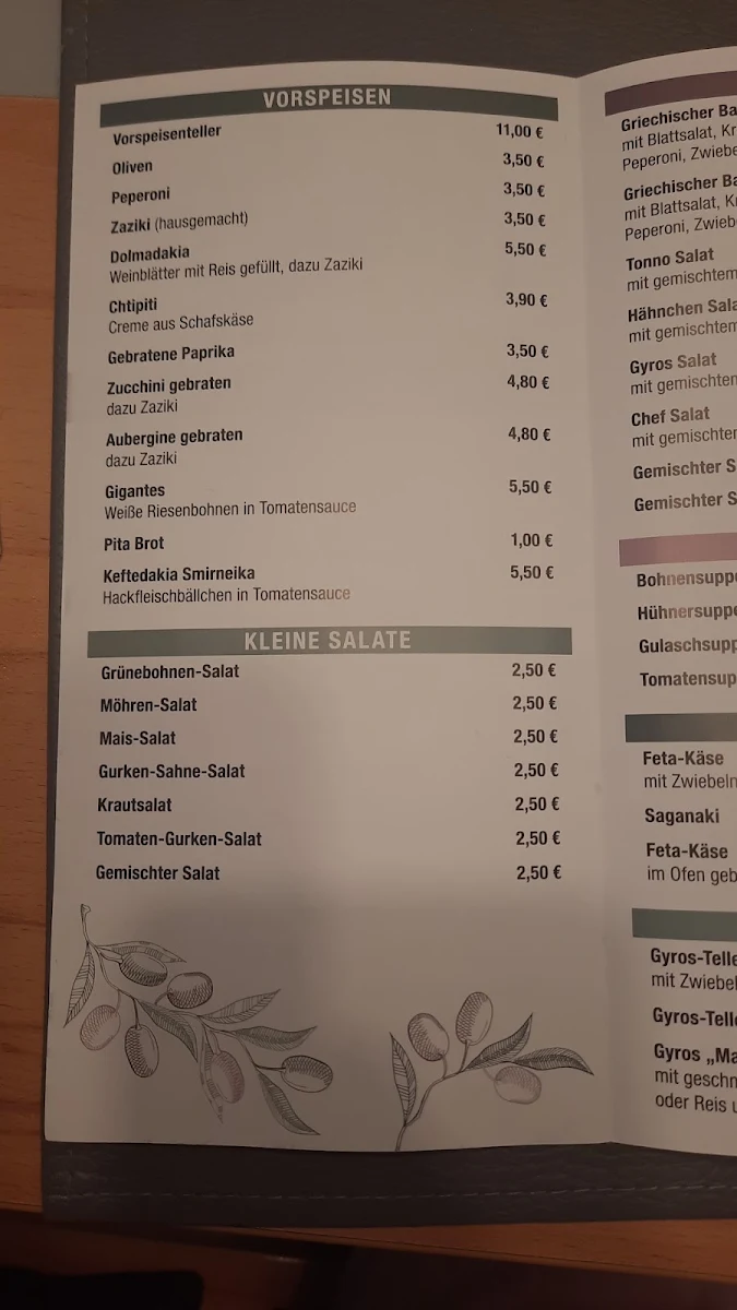 Speisekarte photo 9