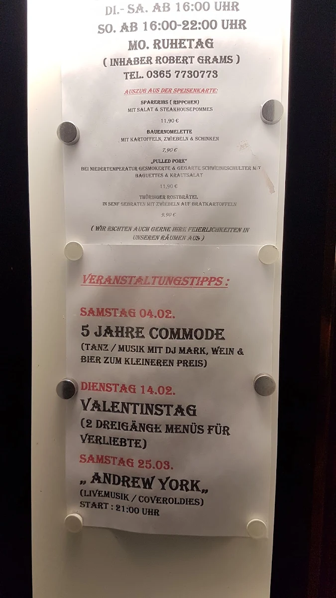 Speisekarte photo 3