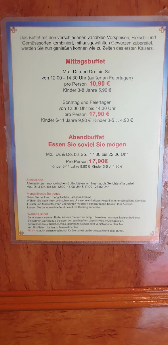 Speisekarte photo 4