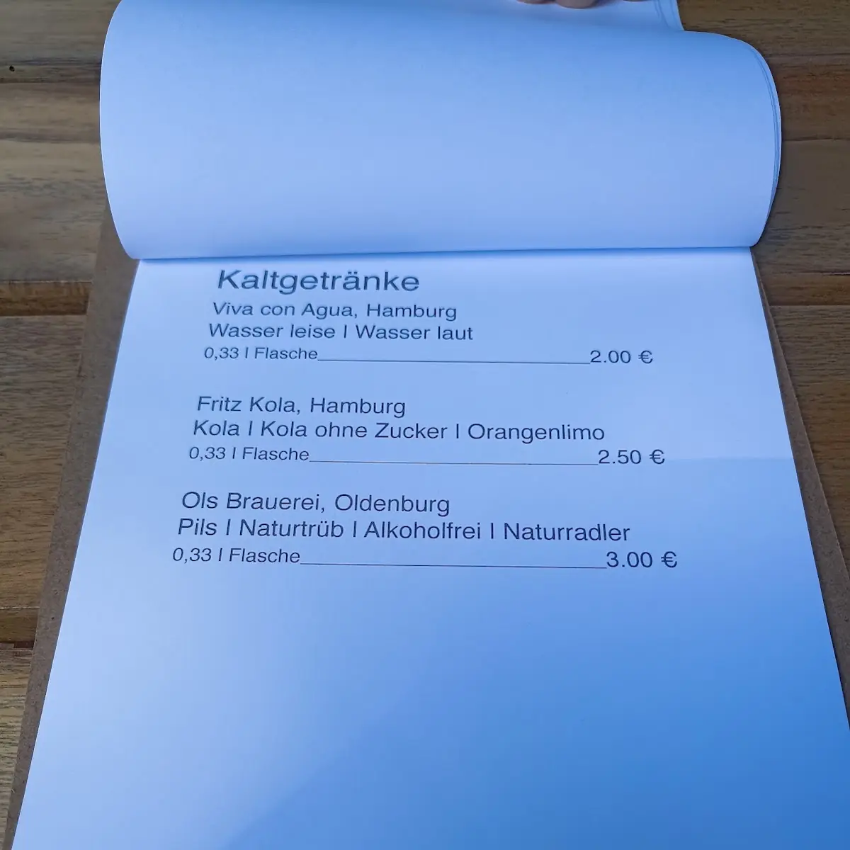 Speisekarte photo 5