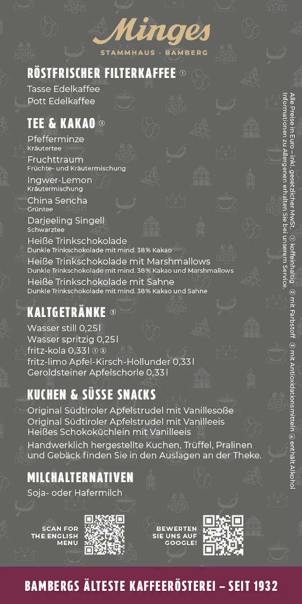 Speisekarte photo 1