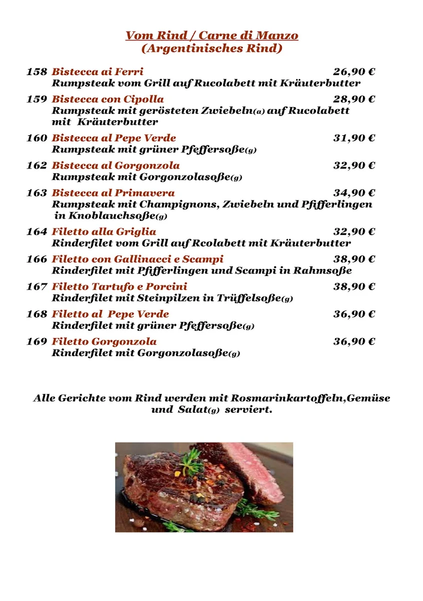 Speisekarte photo 1
