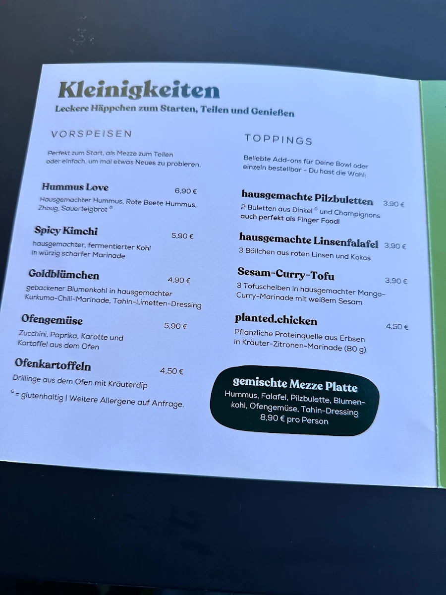 Speisekarte photo 4
