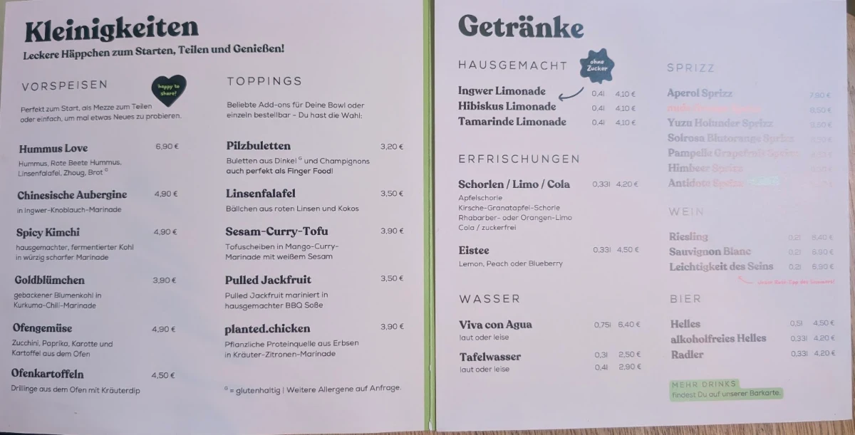 Speisekarte photo 6
