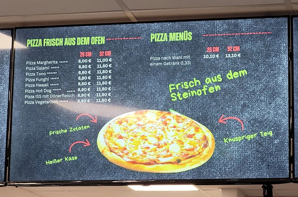 Speisekarte, ISS DÖNER