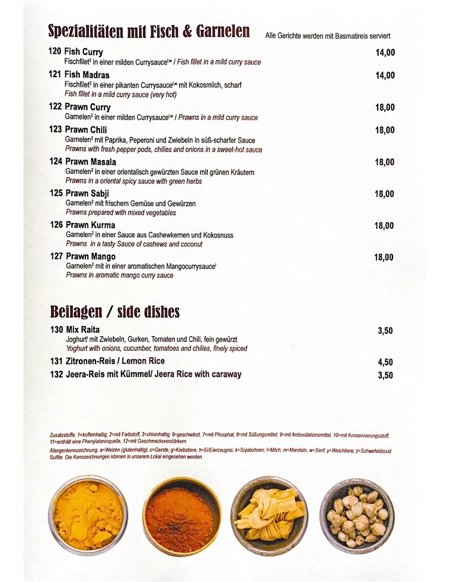 Speisekarte photo 3