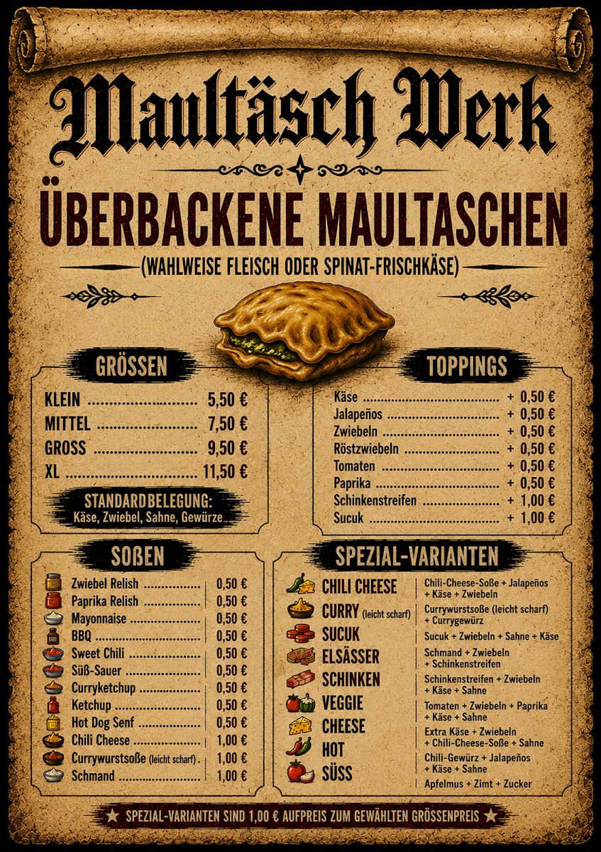 Speisekarte photo 3