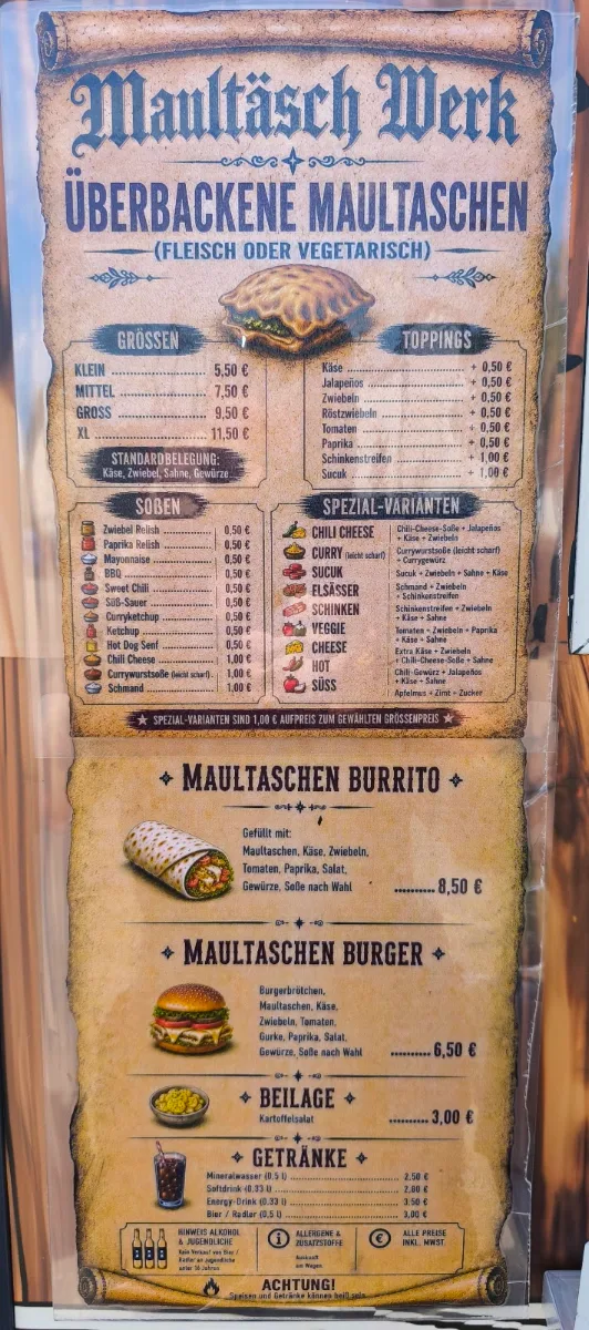 Speisekarte photo 5