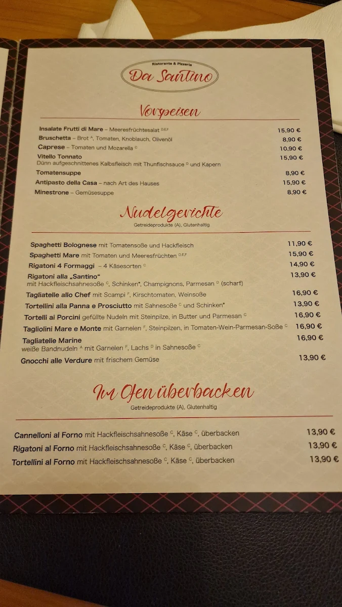 Speisekarte photo 1