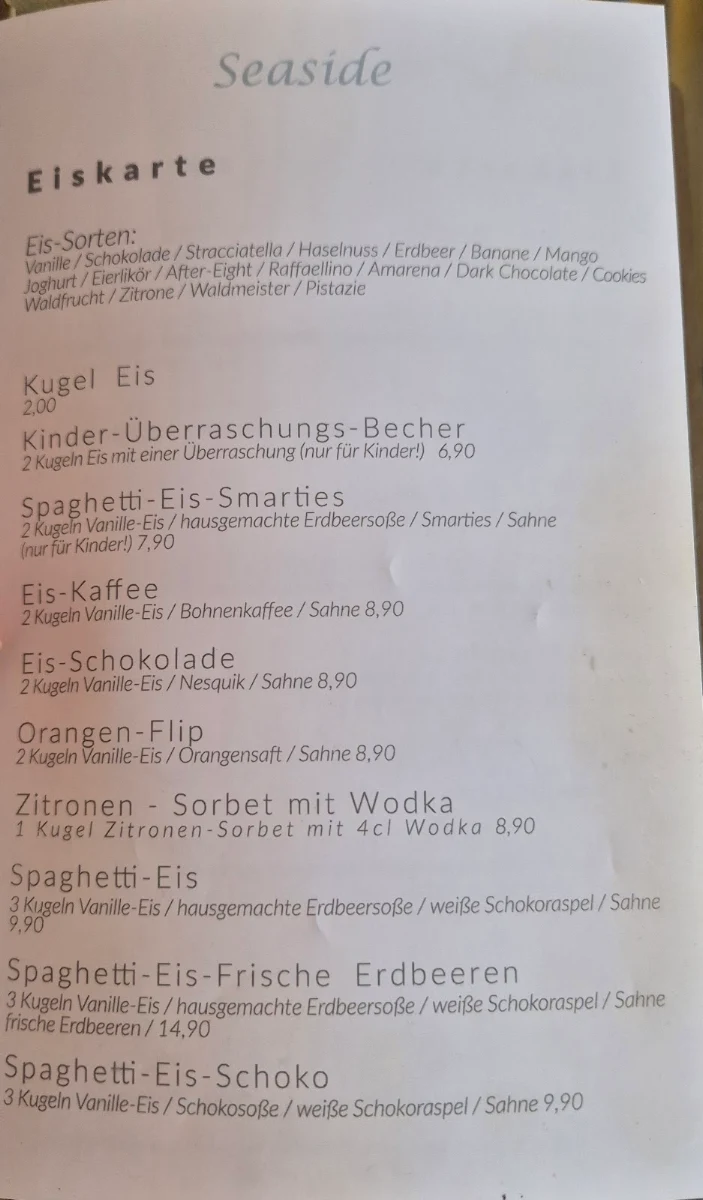 Speisekarte photo 2