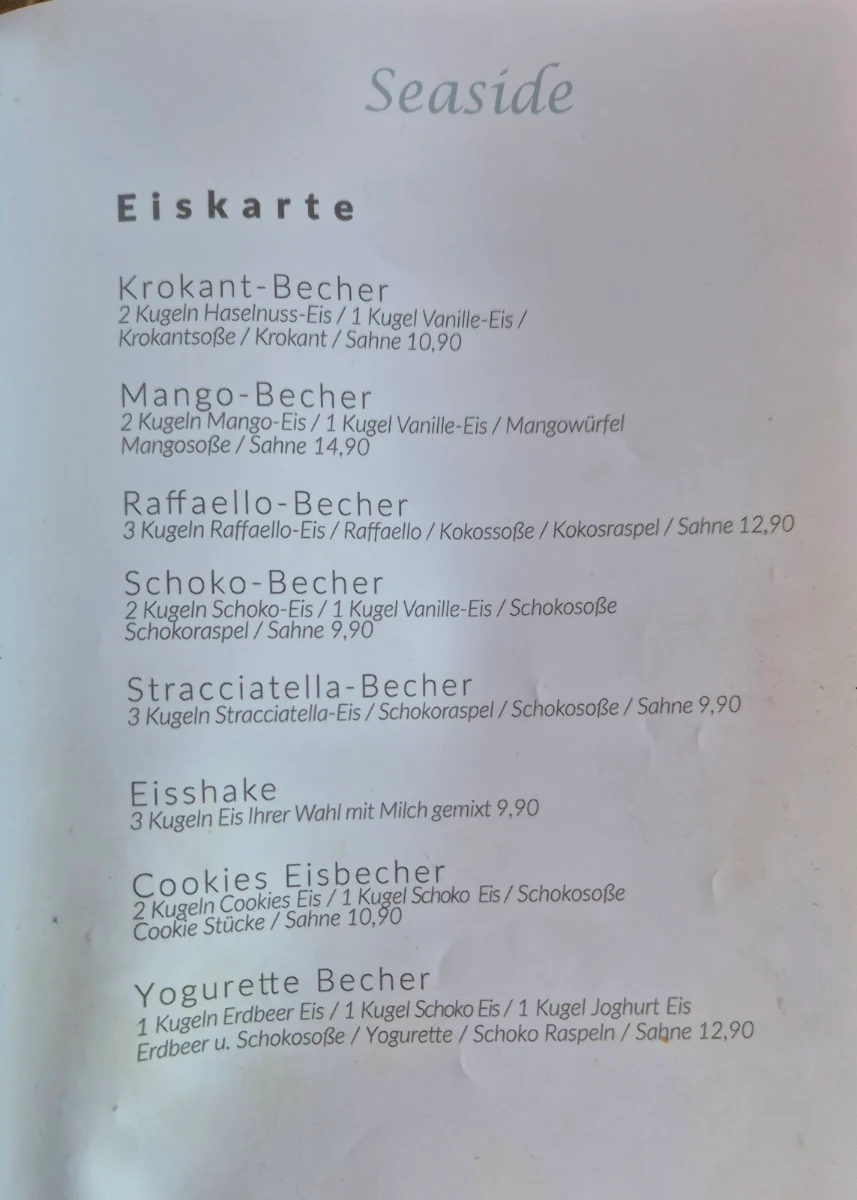 Speisekarte photo 4