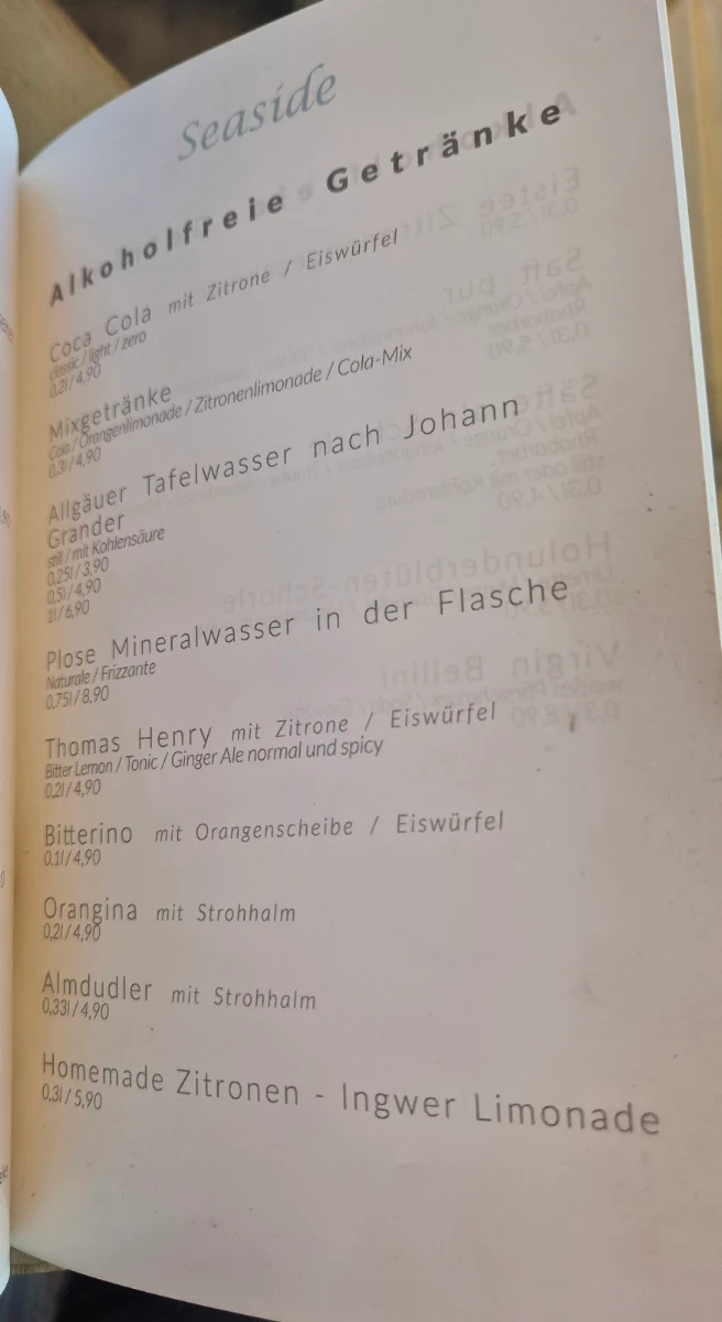 Speisekarte photo 5