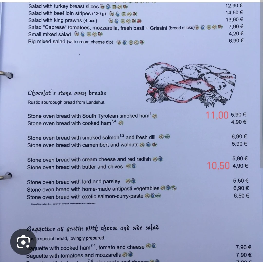 Speisekarte photo 3