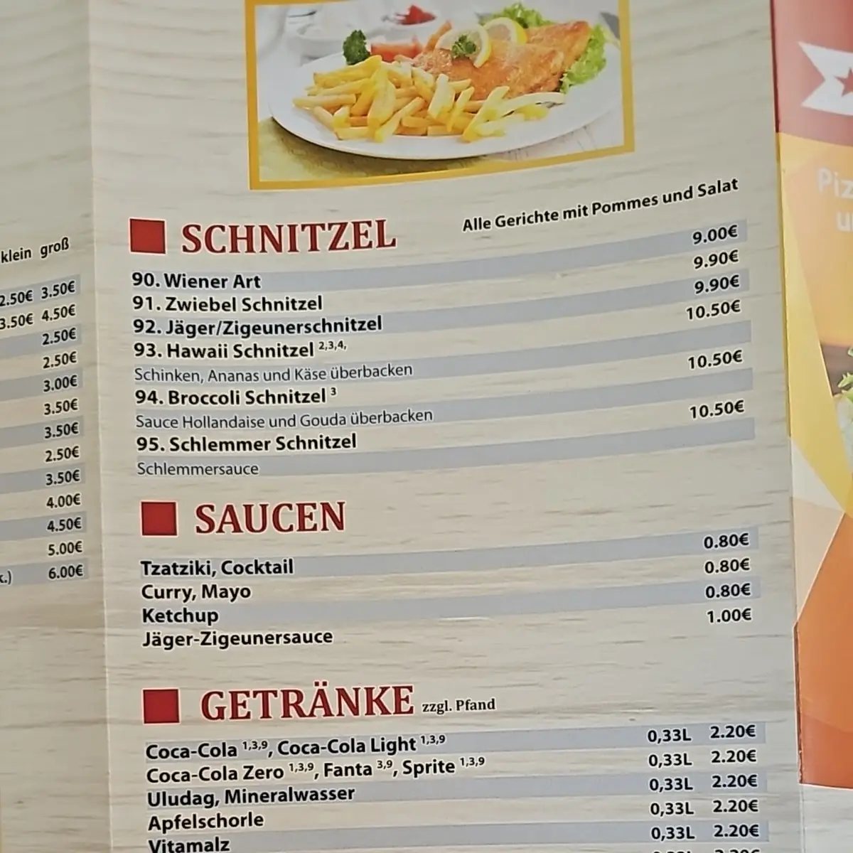 Speisekarte photo 6