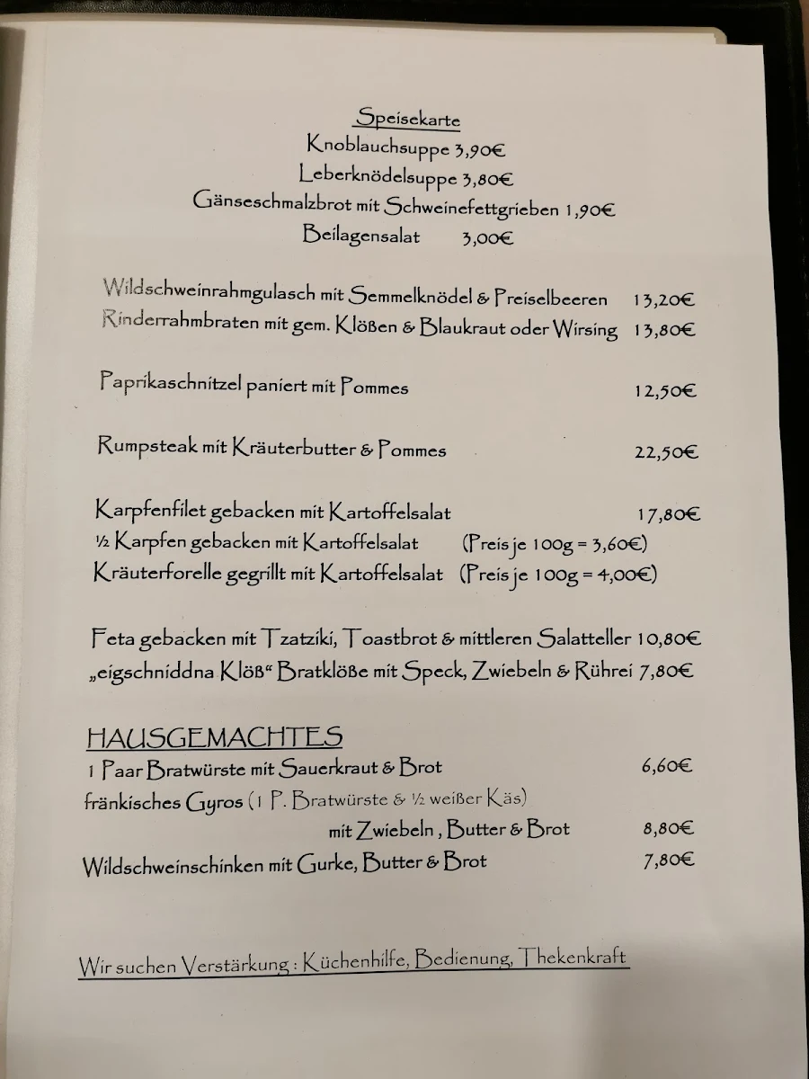 Speisekarte photo 4