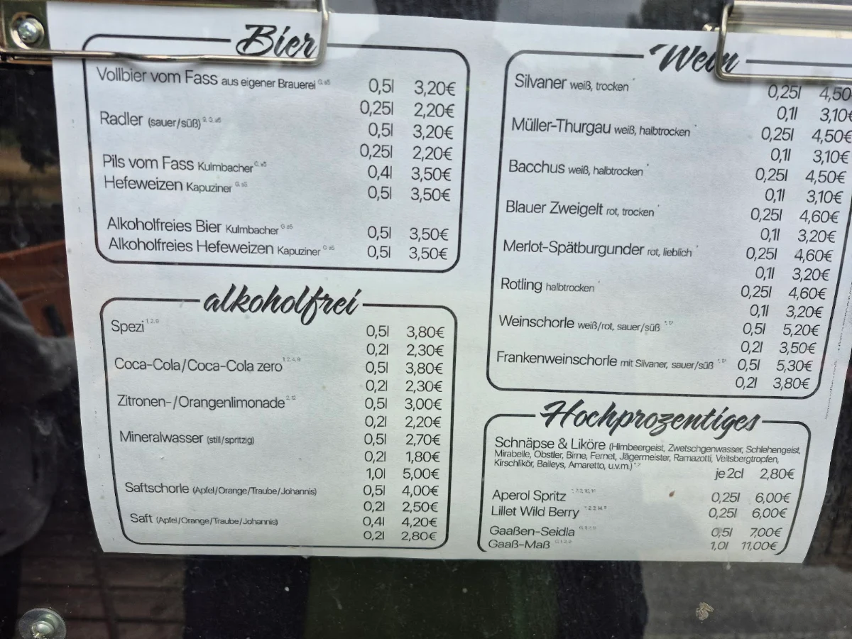 Speisekarte photo 5