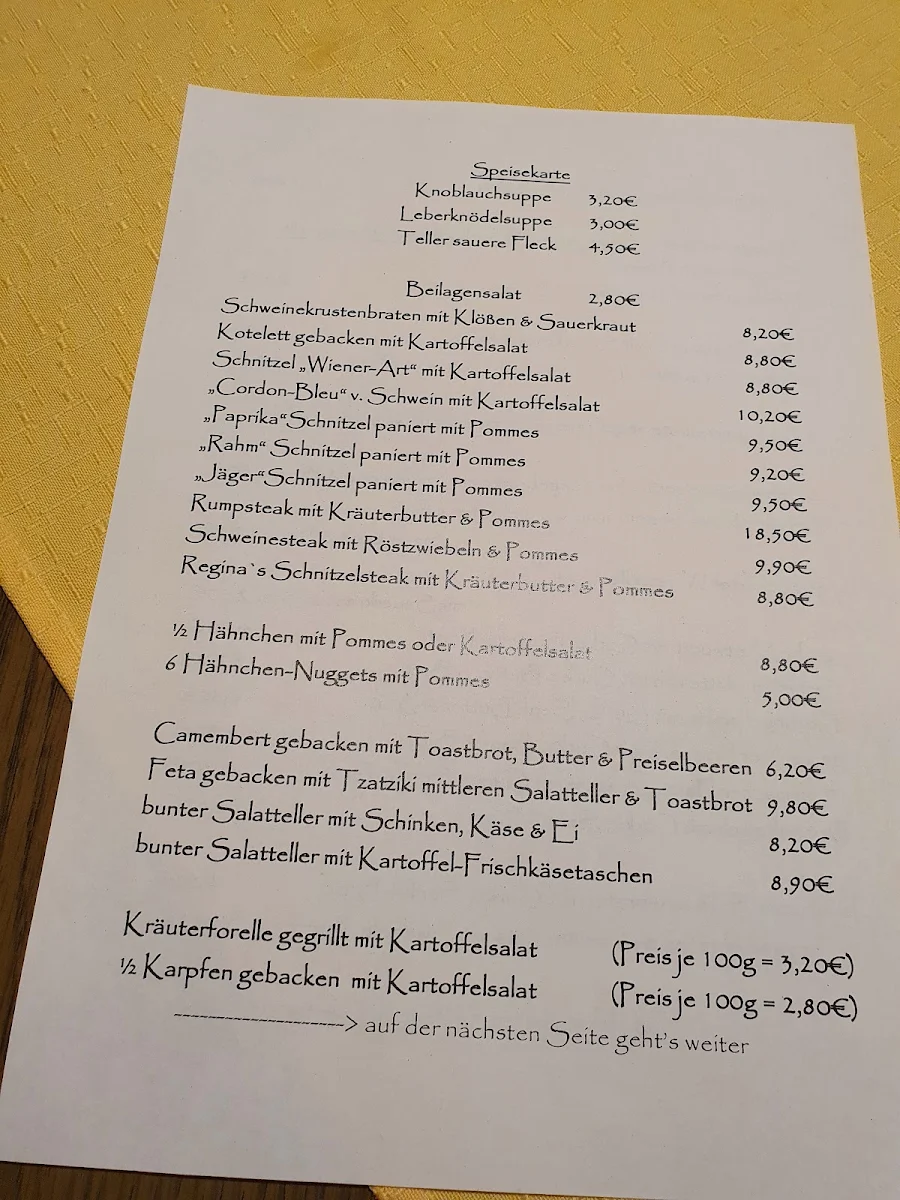 Speisekarte photo 8