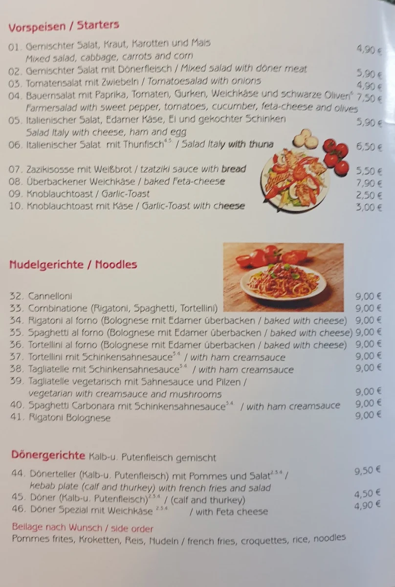 Speisekarte photo 4