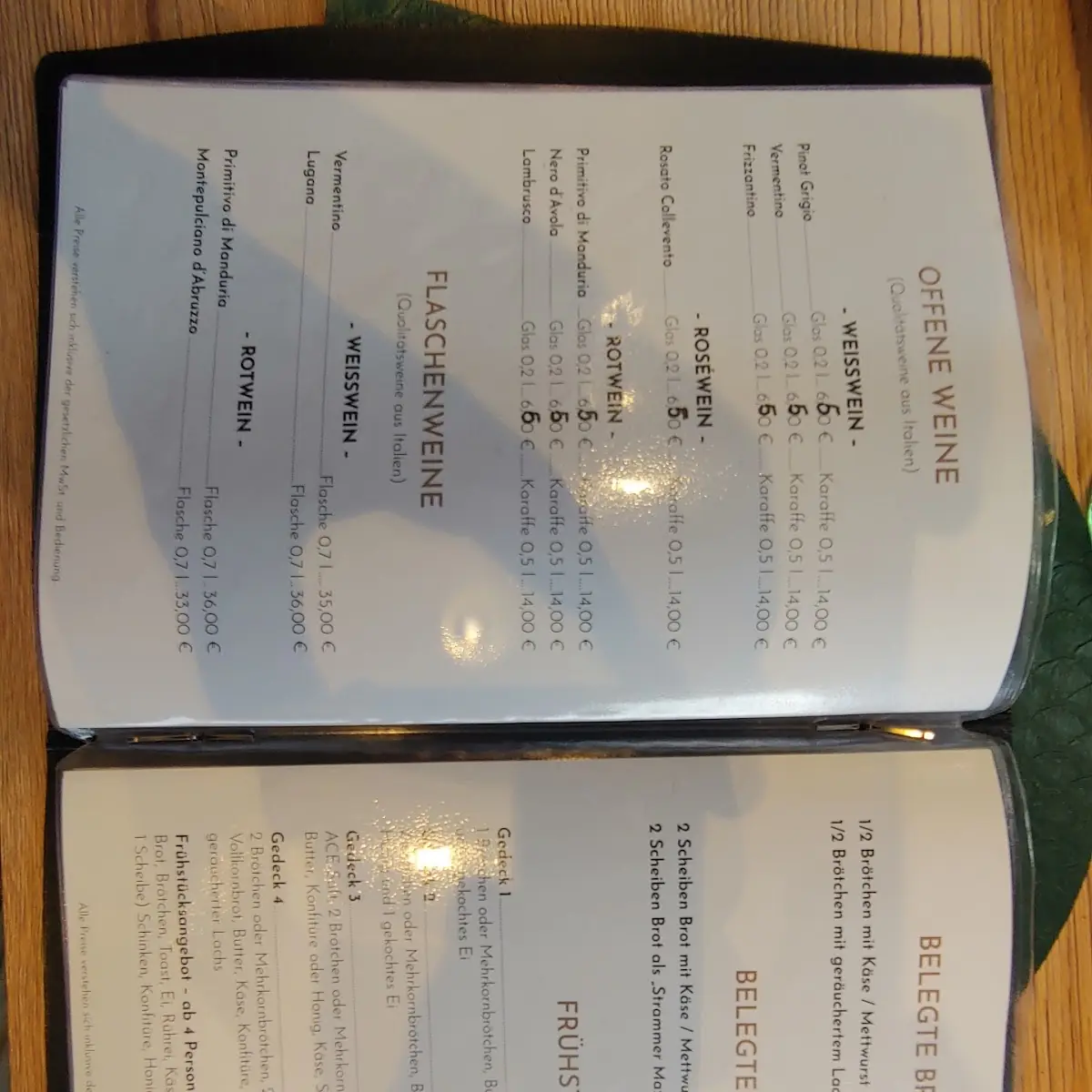 Speisekarte photo 3