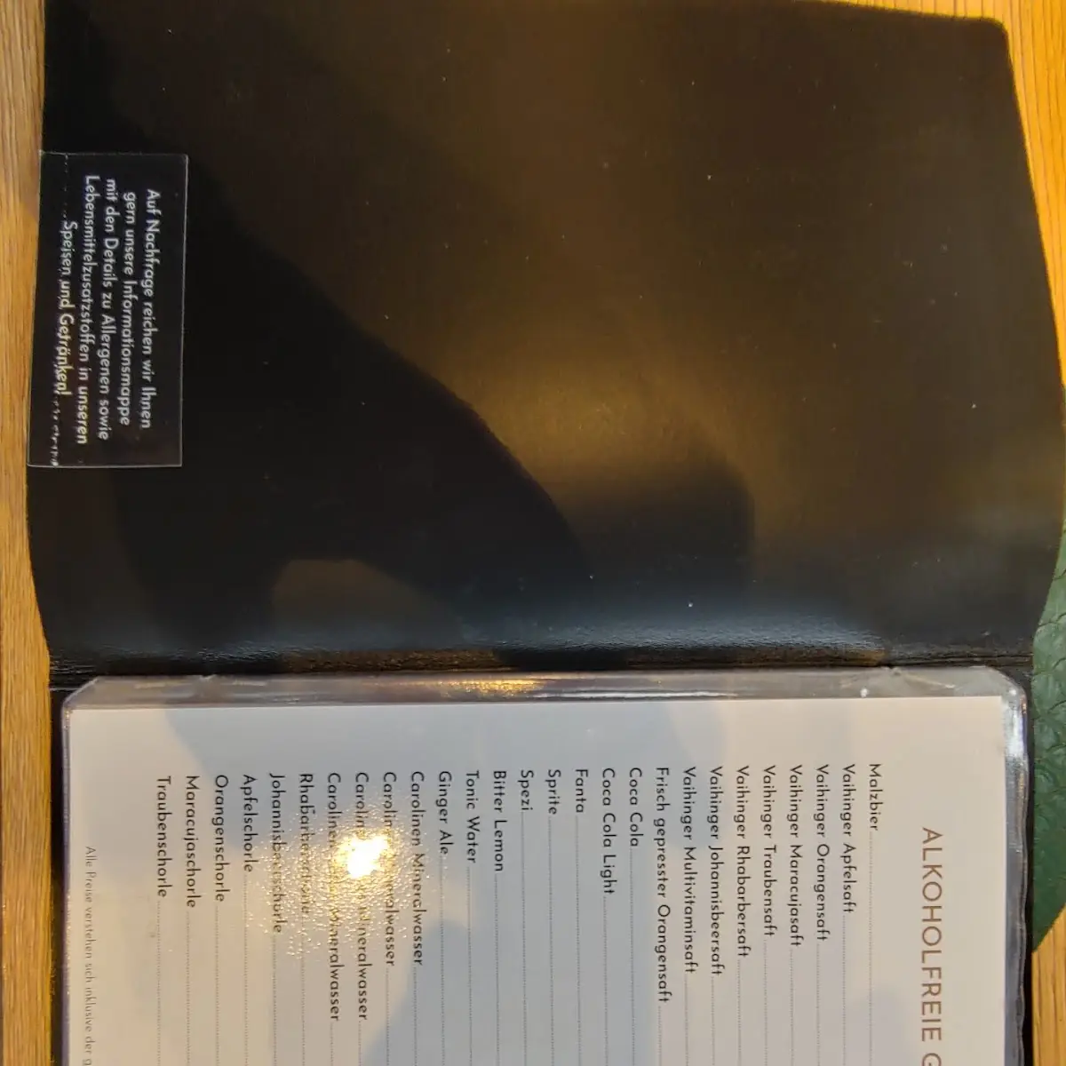 Speisekarte photo 4
