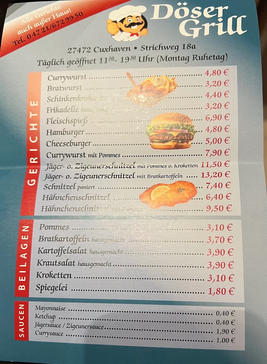 Speisekarte photo 1