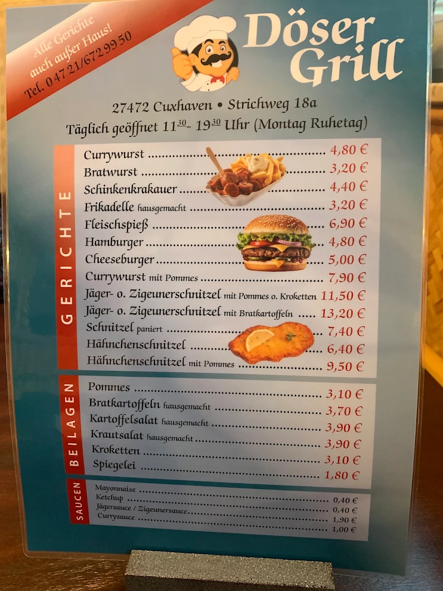 Speisekarte photo 2