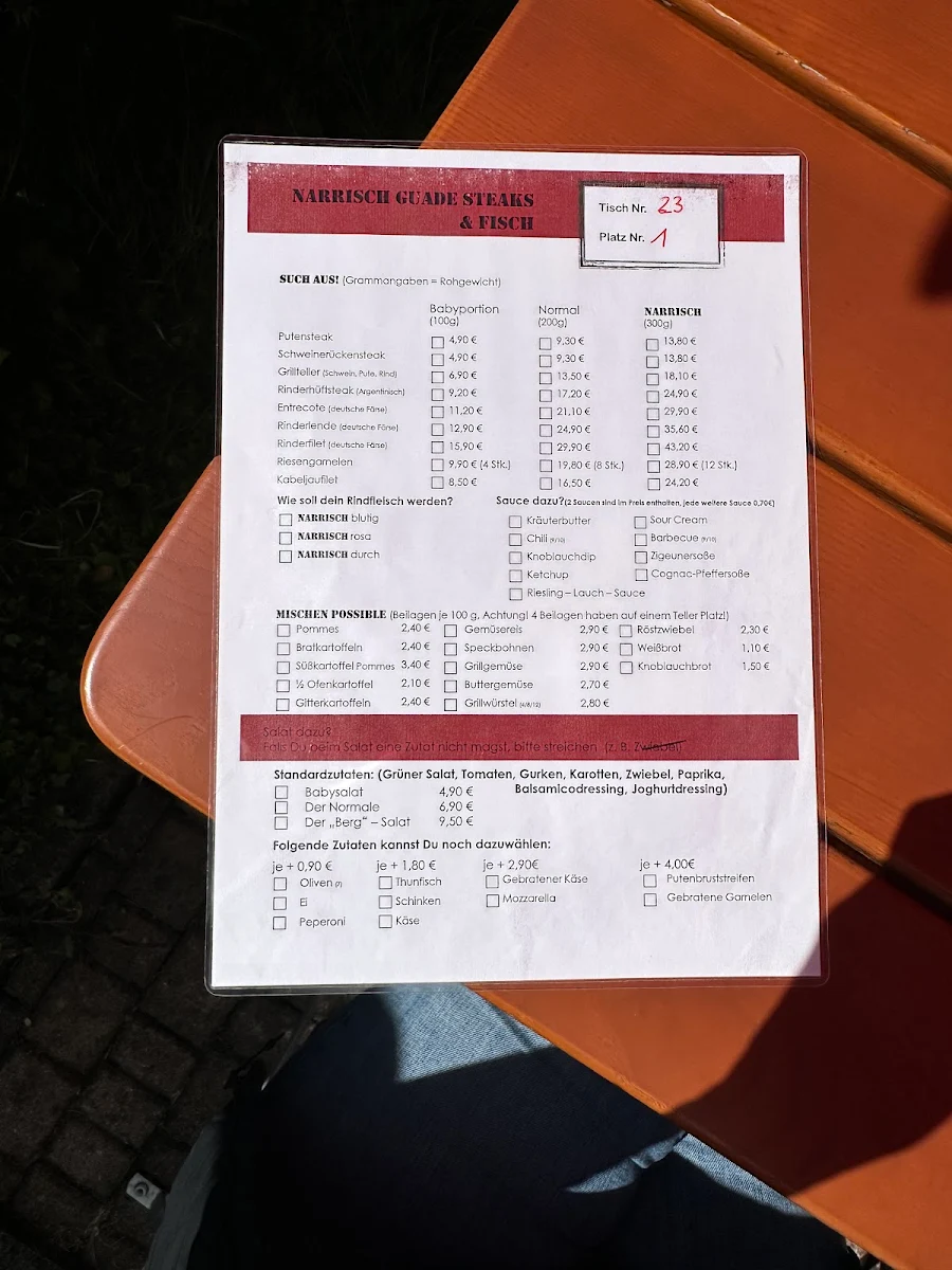 Speisekarte photo 3