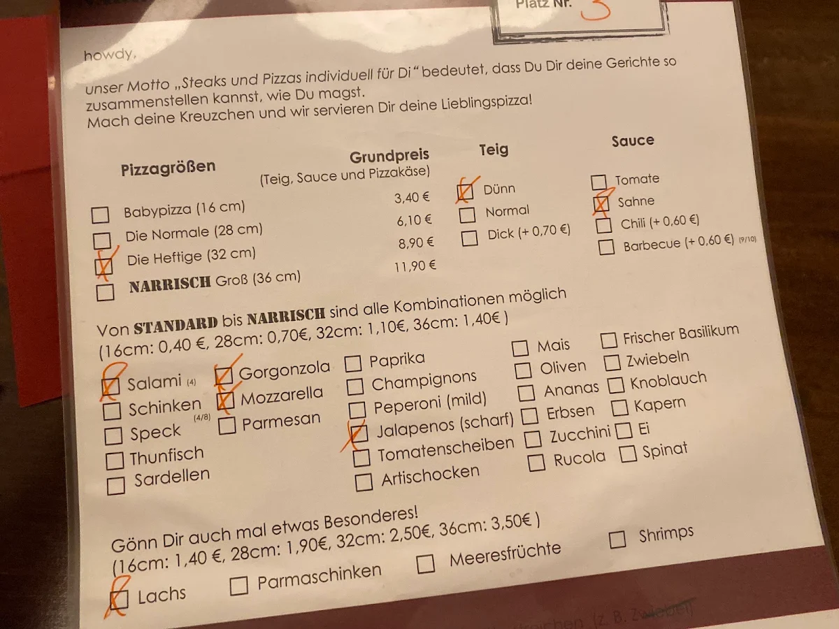 Speisekarte photo 4