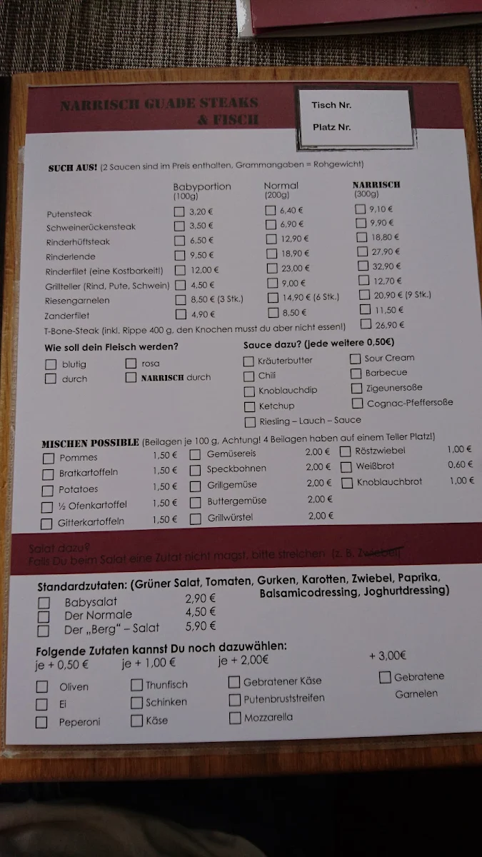 Speisekarte photo 8