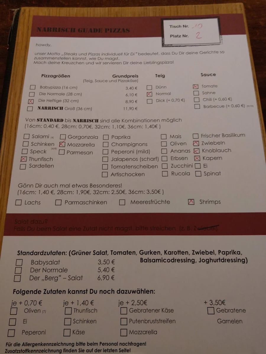 Speisekarte photo 9