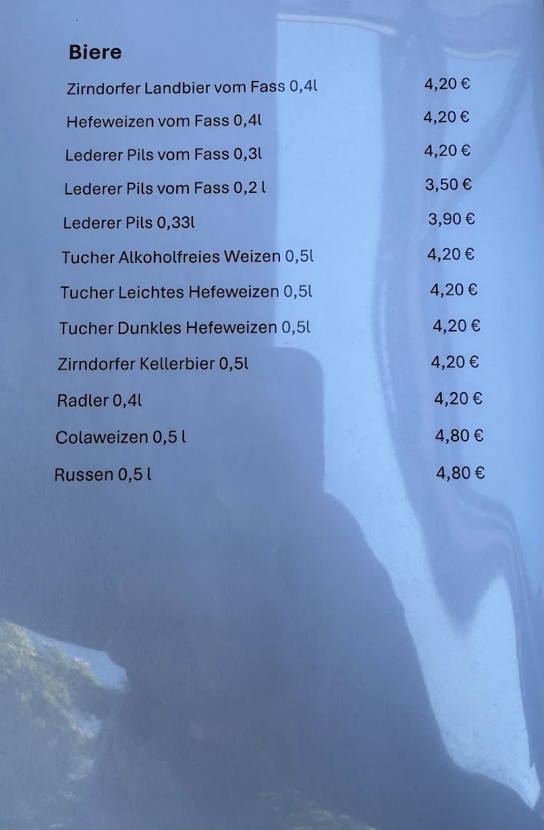 Speisekarte photo 1