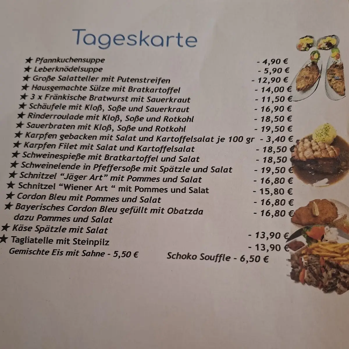 Speisekarte photo 5