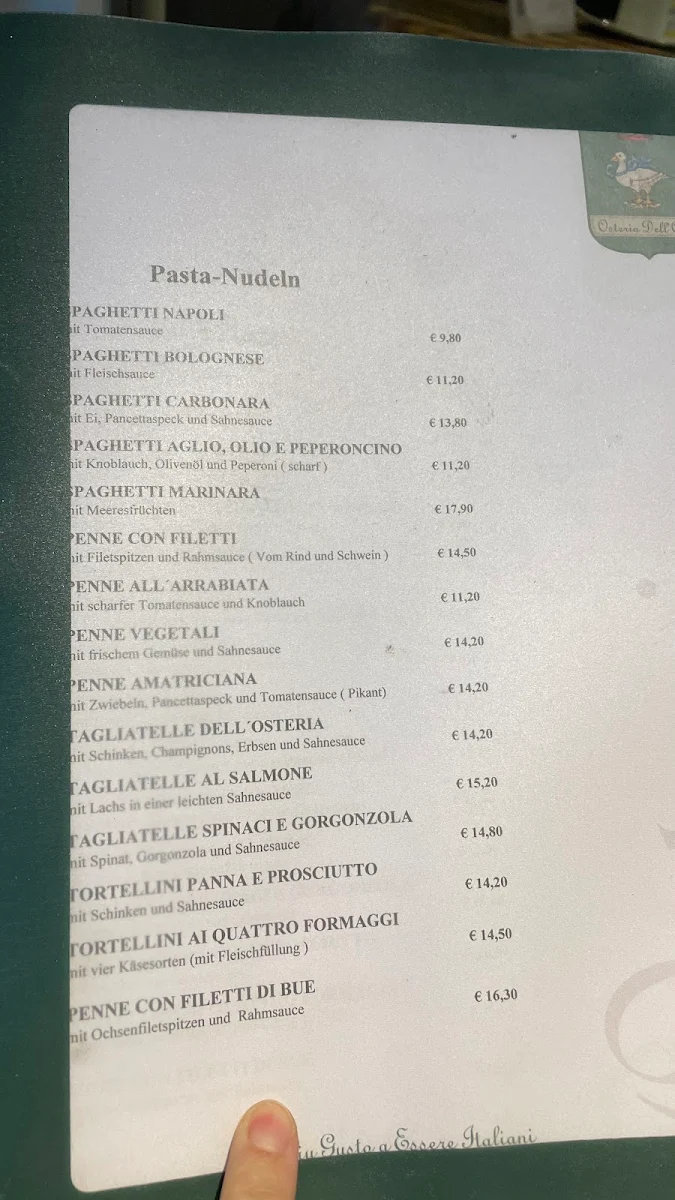 Speisekarte photo 1