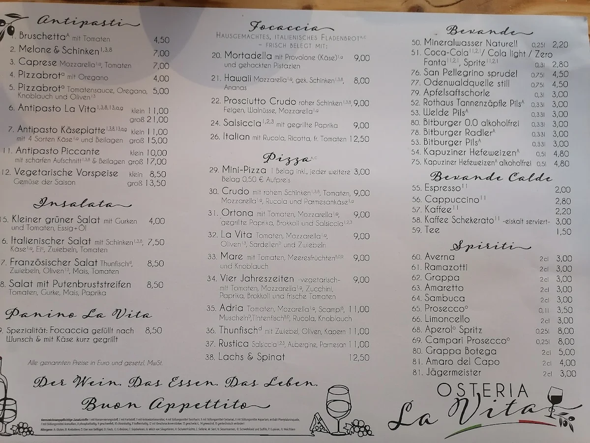 Speisekarte photo 3