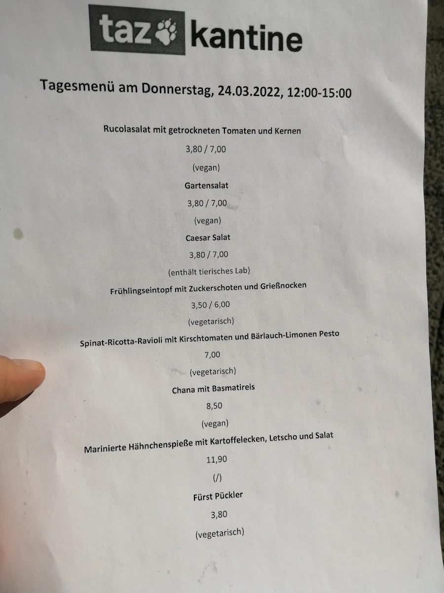 Speisekarte photo 3